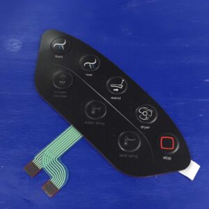 K-4108 SIDE CONTROL BUTTON MEMBRANE (1233679)