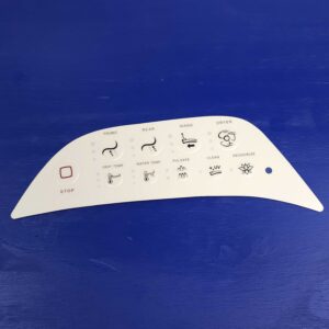 K-8298 SIDE KEYBOARD MEMBRANE - BISCUIT (1309460-SP)