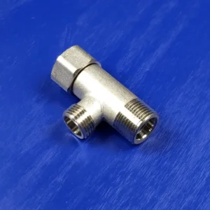 Generic Bidet T-Valve, 7/8″ x 7/8″ x 1/2″, Metal Nut (ENV-29)